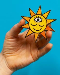 Wokeface Third Eye Sun Patch Embroidered Patches