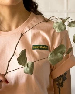 Stay Home Club Lazy Daisy Tiny Woven Patch