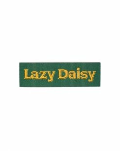 Stay Home Club Lazy Daisy Tiny Woven Patch