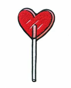 Tuesday Bassen Heart Lolli Large Chenille Patch Large Back Patches