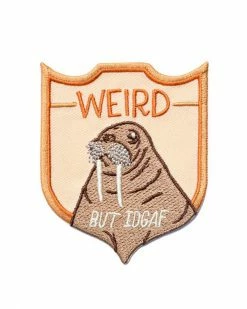 Frog And Toad Press Pins + Patches Weird But IDGAF Walrus Patch