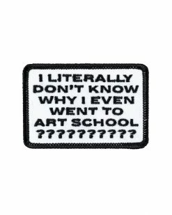 Adam J. Kurtz Embroidered Patches Art School Patch