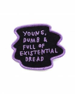 Adam J. Kurtz Existential Dread Patch Embroidered Patches