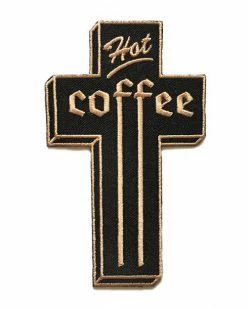 Inner Decay Pins + Patches Hot Coffee Cross Patch