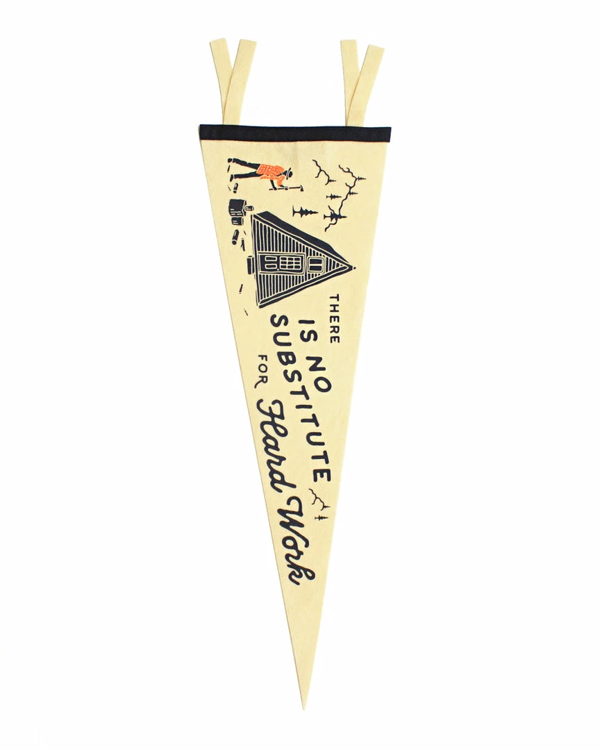 Oxford Pennant Home No Substitute For Hard Work Pennant 3 Oxford Pennant Home No Substitute For Hard Work Pennant