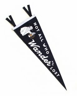 Oxford Pennant Not All Who Wander Are Lost Pennant Home