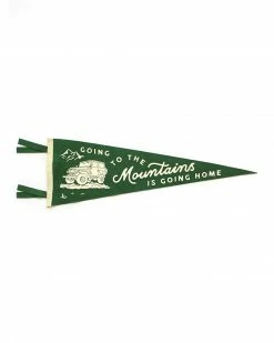 Oxford Pennant Going To The Mountains Pennant Wall Banners + Pennants