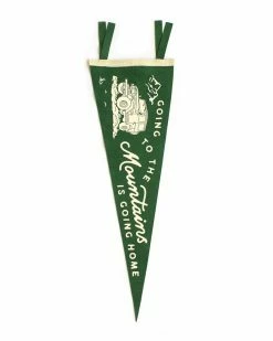 Oxford Pennant Going To The Mountains Pennant Wall Banners + Pennants