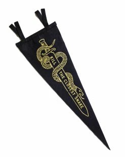 Oxford Pennant Kill The Closest Snake Pennant