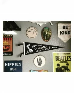 Oxford Pennant Home May You Never Lose Your Flame Pennant