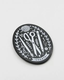 A Fink & Ink Creator's Club Pin Badge Enamel Pins + Buttons