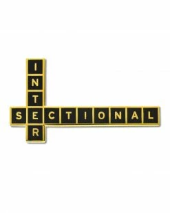 Word For Word Factory Intersectional Large Pin