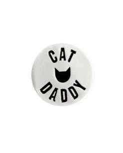 These Are Things Cat Daddy Pin Enamel Pins + Buttons