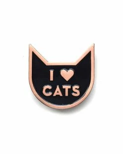 These Are Things Pins + Patches I Heart Cats Pin
