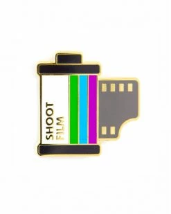 These Are Things Enamel Pins + Buttons Shoot Film Pin