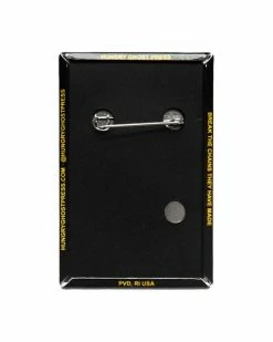 Hungry Ghost Press Cobra Skull Big Pinback Button