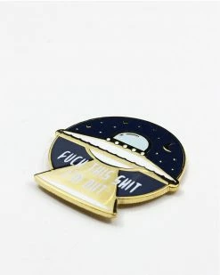 EVOL-EYE Co. Fuck This Shit UFO Pin