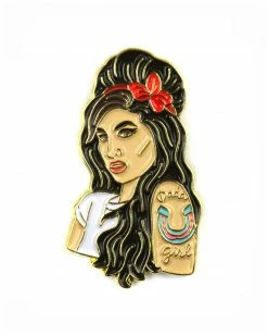 The Found Amy Winehouse Pin Pins + Patches
