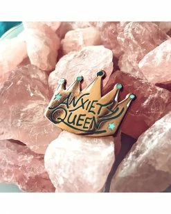 The Third Arrow Anxiety Queen Pin Pins + Patches