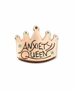The Third Arrow Anxiety Queen Pin Pins + Patches
