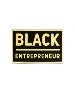 Radical Dreams Enamel Pins + Buttons Black Entrepreneur Lapel Pin
