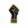 KingPinz Enamel Pins + Buttons Black Lives Matter Fist Pin