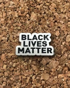 Radical Dreams Black Lives Matter Lapel Pin - Silver Enamel Pins + Buttons