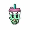 Lulu Bloo Matcha Boba Tea Pin Enamel Pins + Buttons