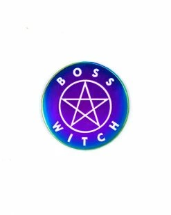 These Are Things Boss Witch Pin Pins + Patches
