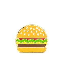 These Are Things Pins + Patches Burger Pin