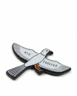 Stay Home Club Pins + Patches Bye Forever Bird Pin