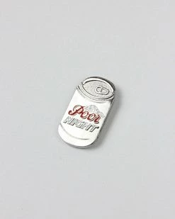 PinPointBK Enamel Pins + Buttons Poor Night Coors Light Pin