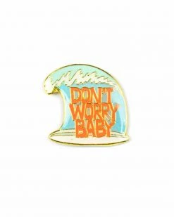 Lucky Horse Press Don't Worry Pin Enamel Pins + Buttons