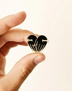Michael Ezzell Pins + Patches Eternal Lovers Heart Pin