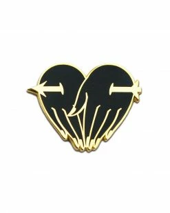 Michael Ezzell Pins + Patches Eternal Lovers Heart Pin