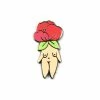 Little Woman Goods Flower Child Pin - Creme Pins + Patches
