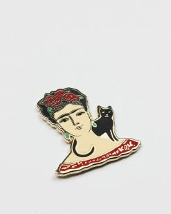 Wildship Studio Frida Kahlo Cat Pin