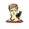 Wildship Studio Frida Kahlo Cat Pin