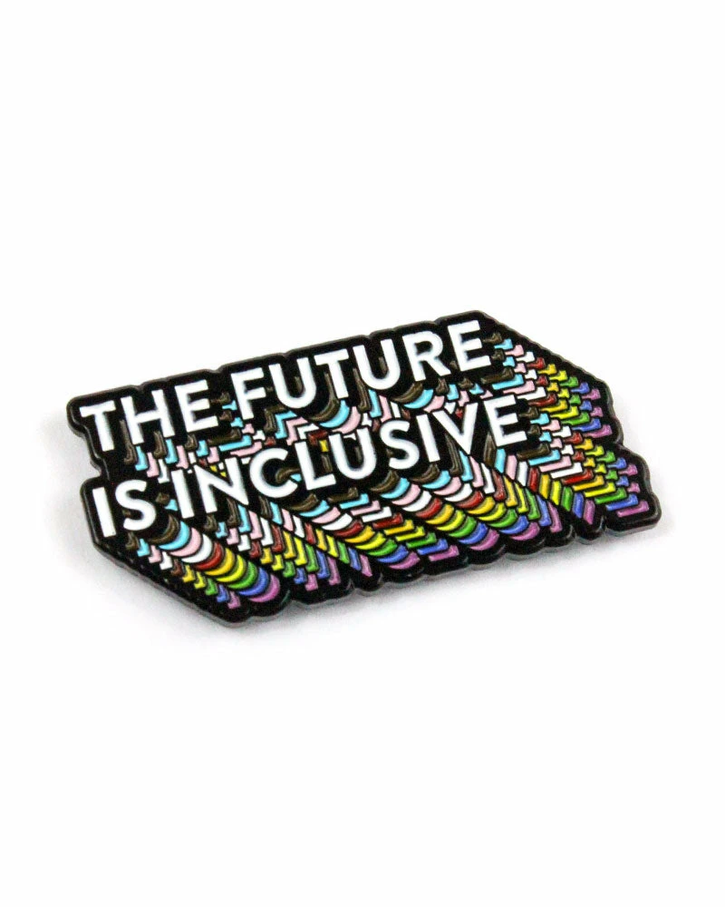 Bianca Designs The Future Is Inclusive Rainbow Pin 2 Bianca Designs The Future Is Inclusive Rainbow Pin
