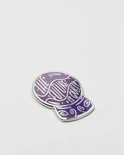 The Third Arrow The Future Is Queer Crystal Ball Pin