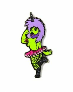 GAYPIN' Punk Rock Unicorn Princess Pin Pins + Patches