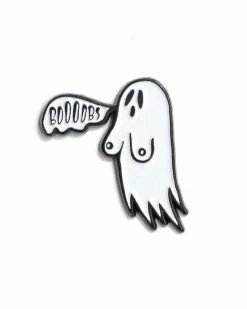 Ectogasm Boooobs Ghost Pin