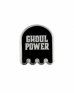 These Are Things Ghoul Power Ghost Pin Pins + Patches