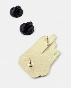 Badaboöm Studio Glitched Face Pin