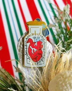 Ashlea Bechaz Health Potion Pin Enamel Pins + Buttons