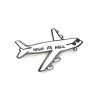 Valley Cruise Press Pins + Patches High As Hell Airplane Pin