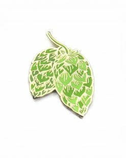 Wildship Studio Hops Craft Beer Pin Pins + Patches