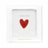 The Penny Paper Co. Enamel Pins + Buttons I Love You Heart Pin (Gift Box)