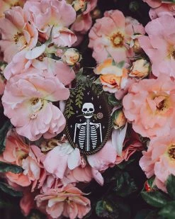 Lost Lust Supply Jackie Skeleton Large Pin Pins + Patches