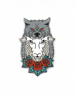 EVOL-EYE Co. Keep The Wolves Away Pin